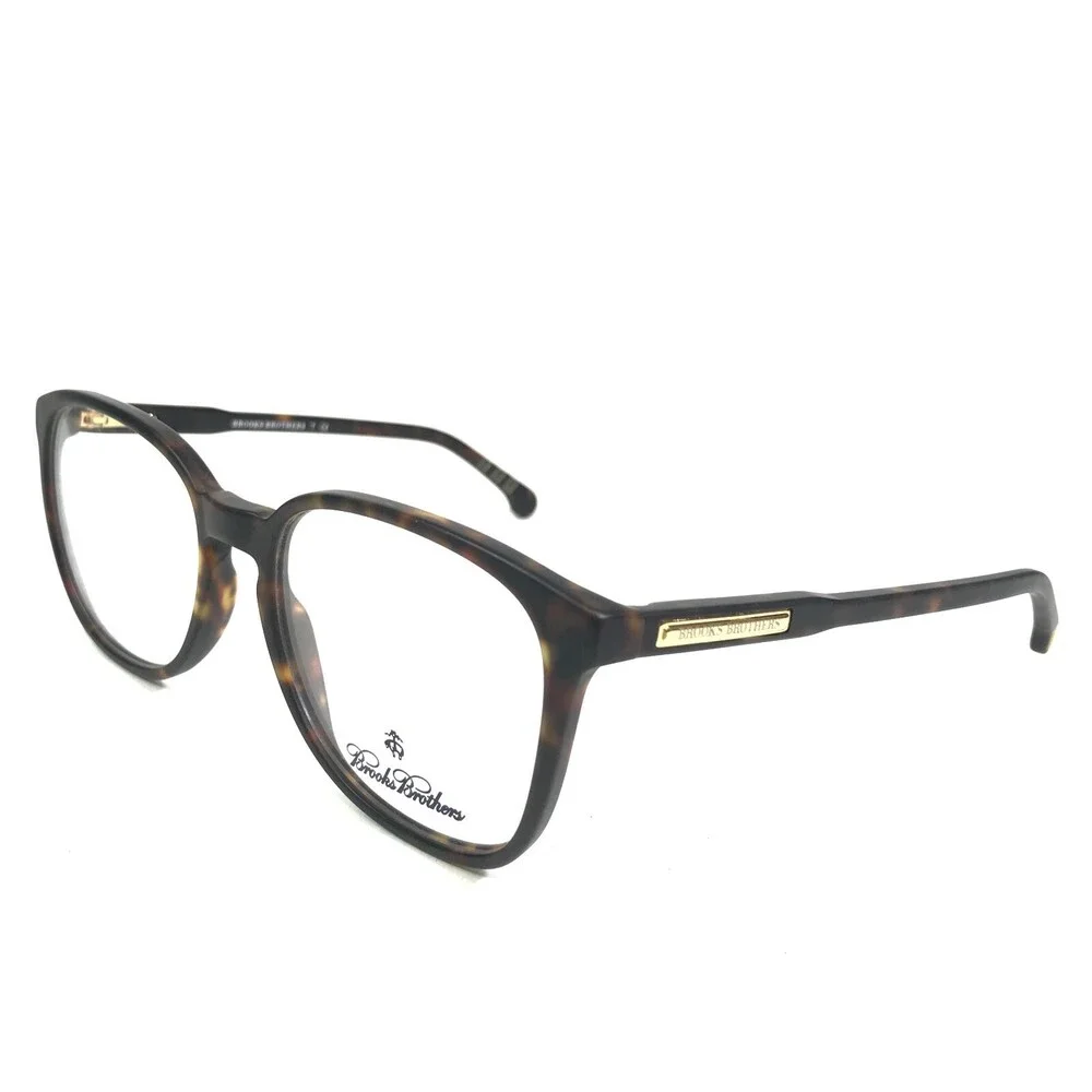 Brooks Brothers Eyeglasses Frames B.B.2023 6065 Tortoise Gold Square 54-18-140